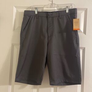 Men’s ‘French Toast’ flat front performance stretch shorts